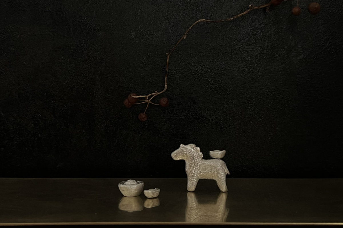 JIAJ金屬工藝馬年擺件習作