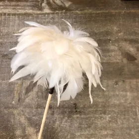 波斯逗貓棒（白羽毛）