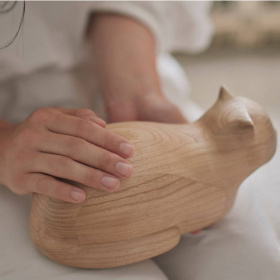 Koubako Neko 貓型臥姿擺件（大貓）