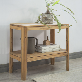 土與木之間 - 《Corner》實木藤編邊櫃