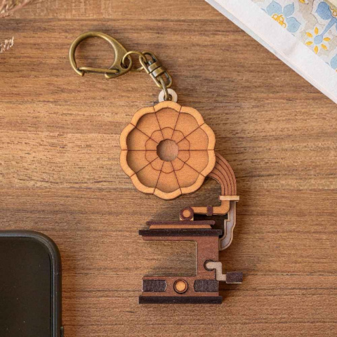 留聲機手機架 / 鑰匙圈