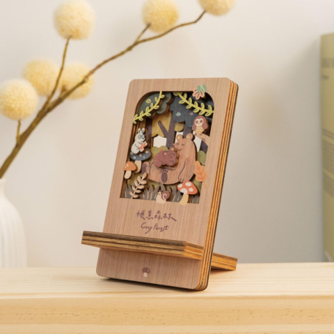 《遊木時光》微風景手機架