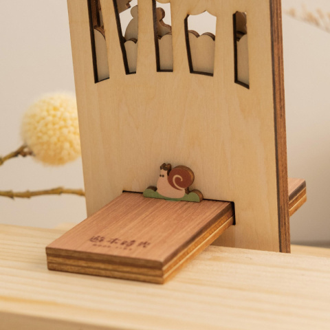 《遊木時光》微風景手機架