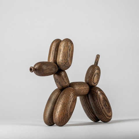 丹麥Boyhood - 氣球狗擺飾（雪茄黑色）