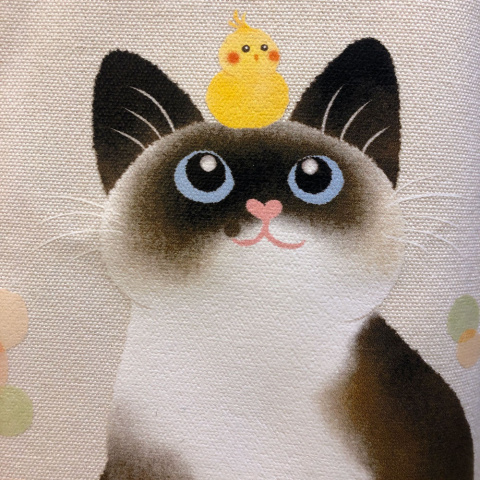 帆布提袋 圖面近拍