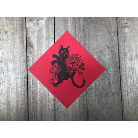 《牡丹花》吉祥富貴新年春聯