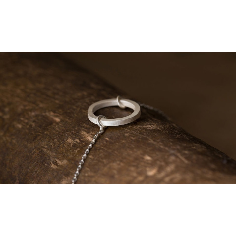 以覺學《迴圈系列》純銀項鍊