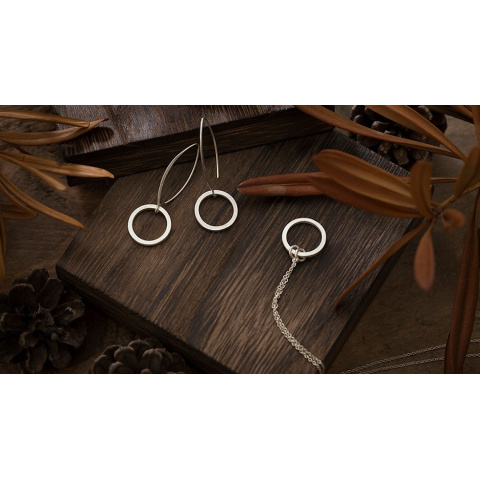 以覺學《迴圈系列》純銀項鍊