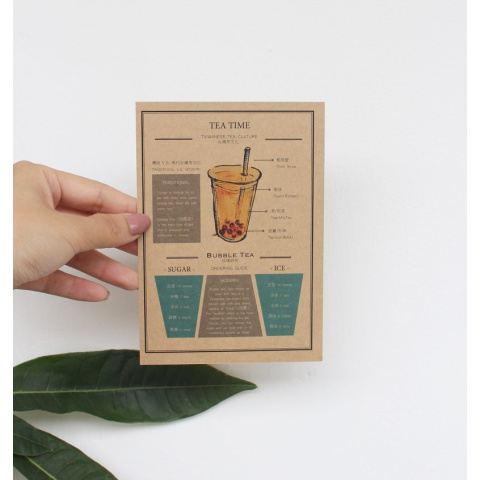 OUNCE - 台灣小吃明信片組