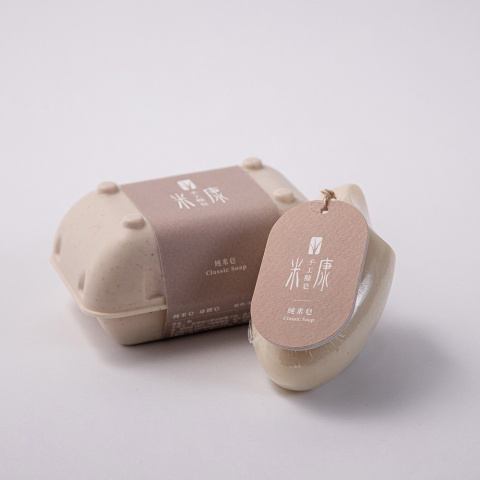 手工糠皂《米純淨系列》純米皂