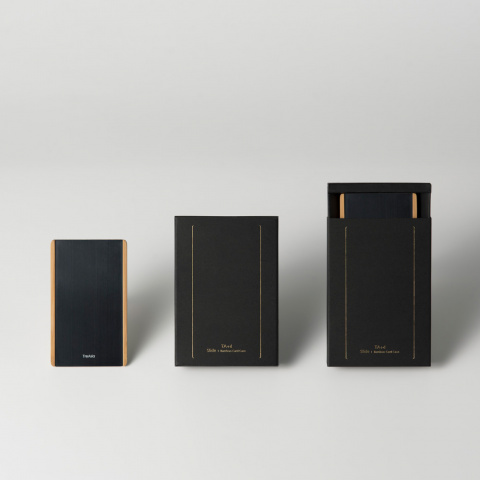 燻竹名片盒外包裝