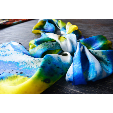 Vvenus「創世紀Genesis」藝術真絲絲巾