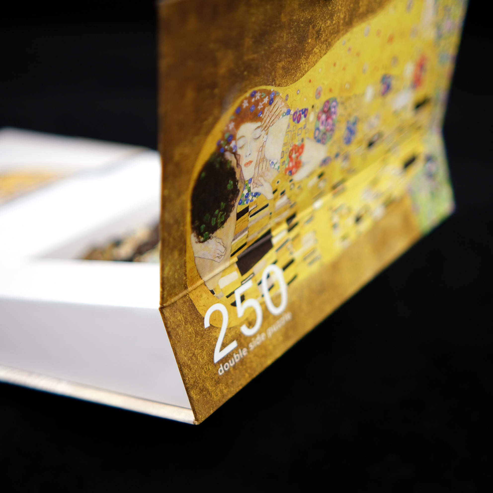 克林姆雙面木質拼圖