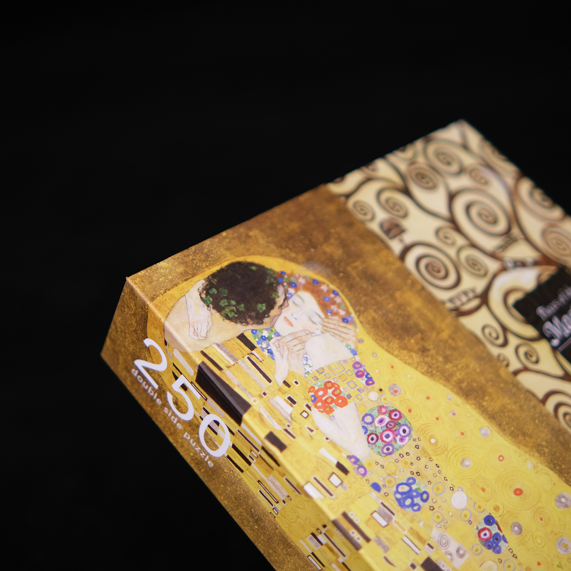 克林姆雙面木質拼圖