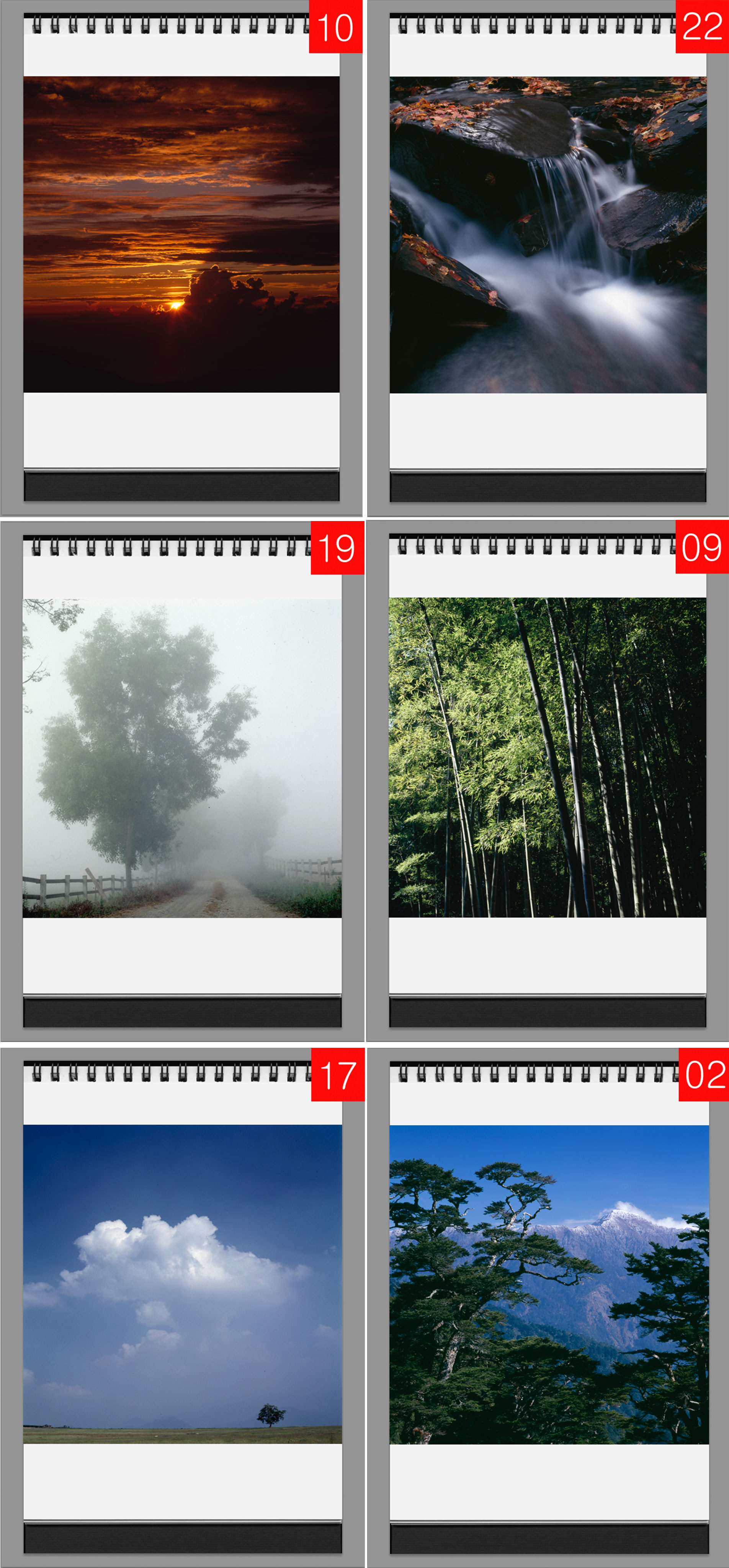 攝影家張志輝2023年桌曆