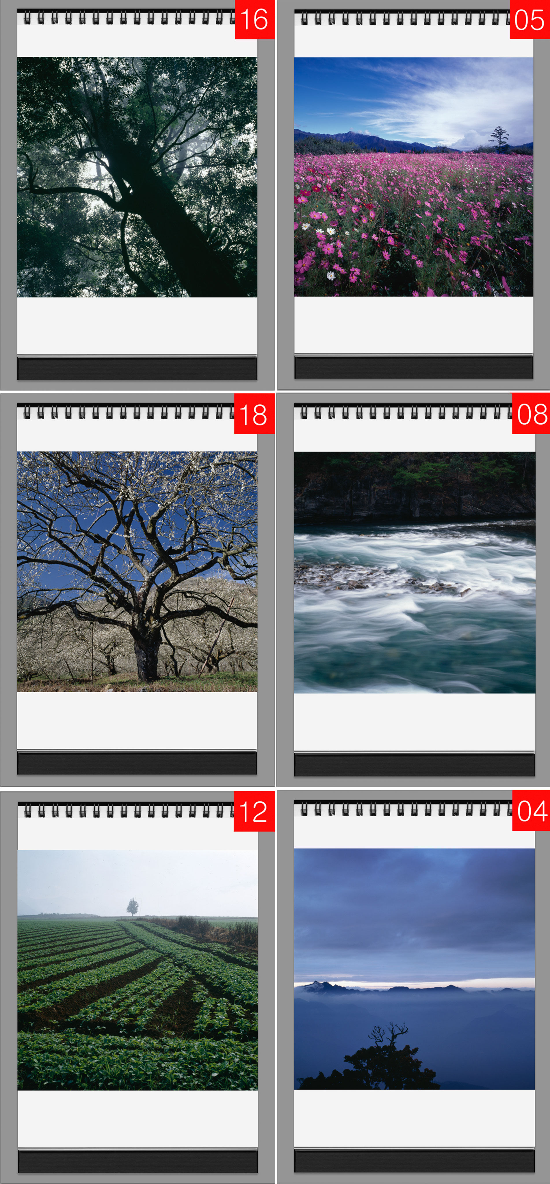 攝影家張志輝2023年桌曆