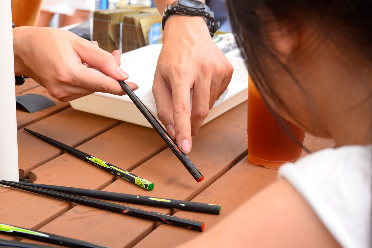 《漆藝體驗》光山行 - 一生一筷研磨創作