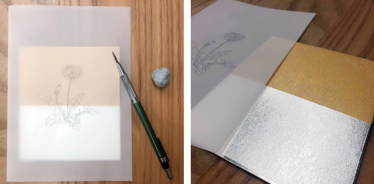 陳珮怡岩彩畫蒲公英課程