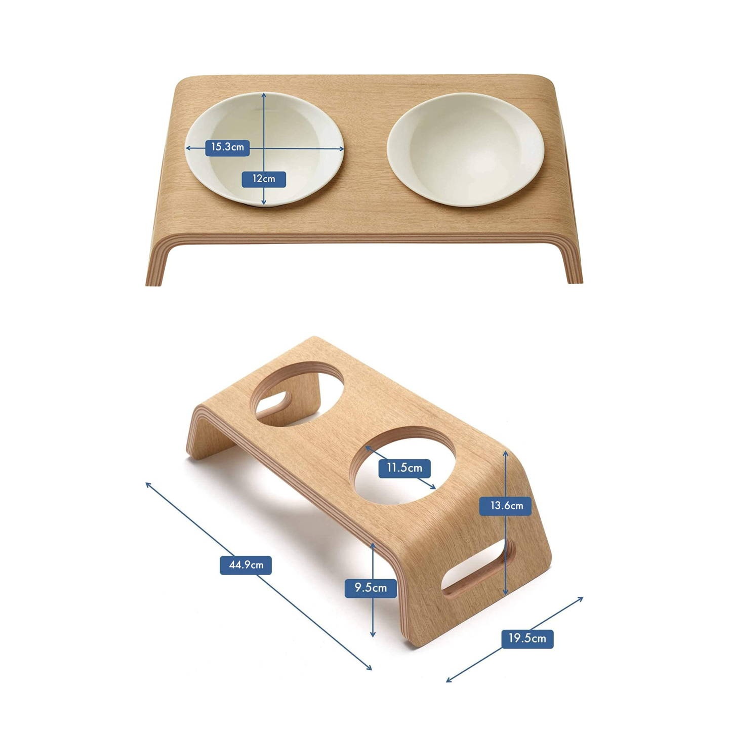 KARIMOKU CAT TABLE 尺寸圖