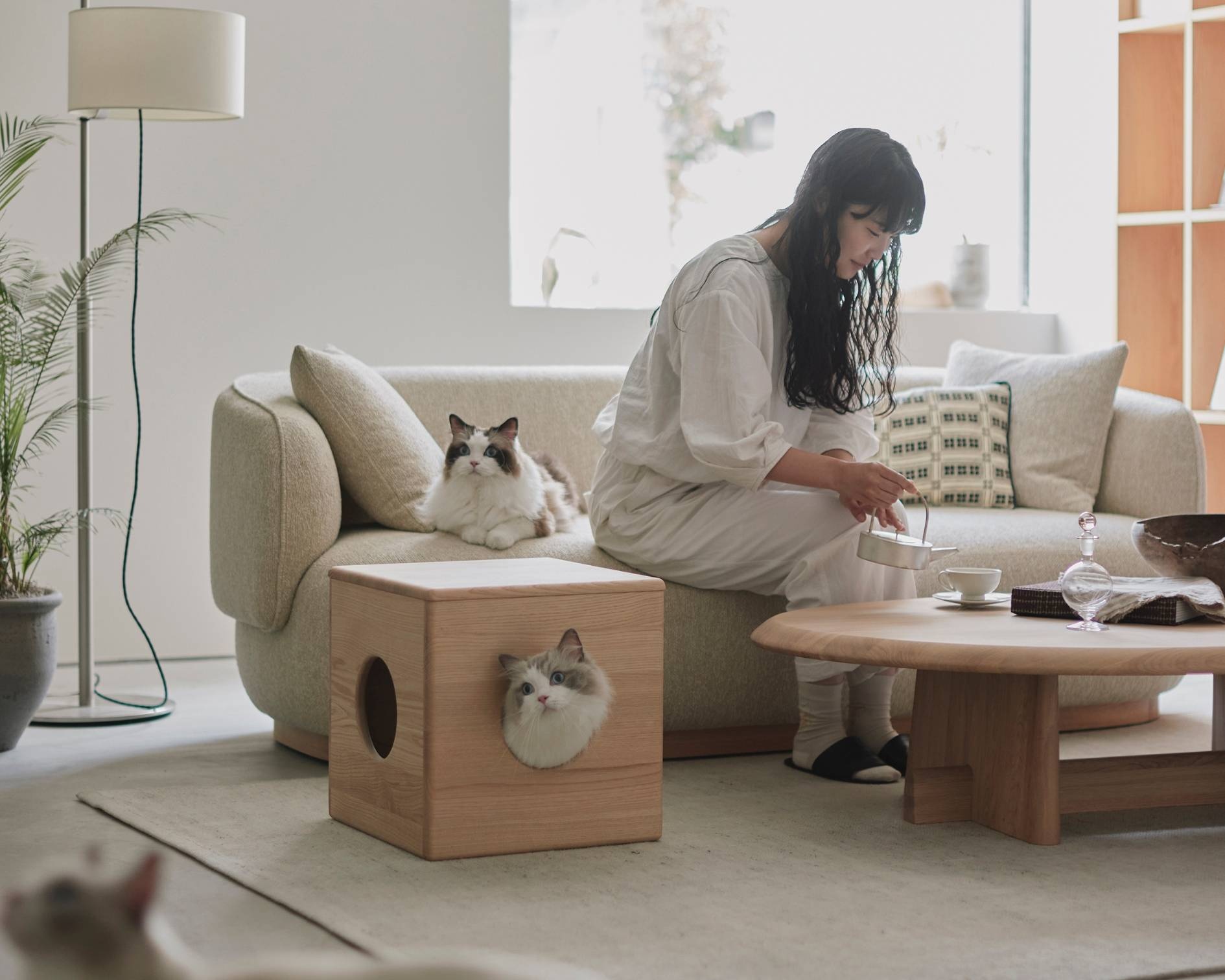KARIMOKU CAT NEST 貓屋