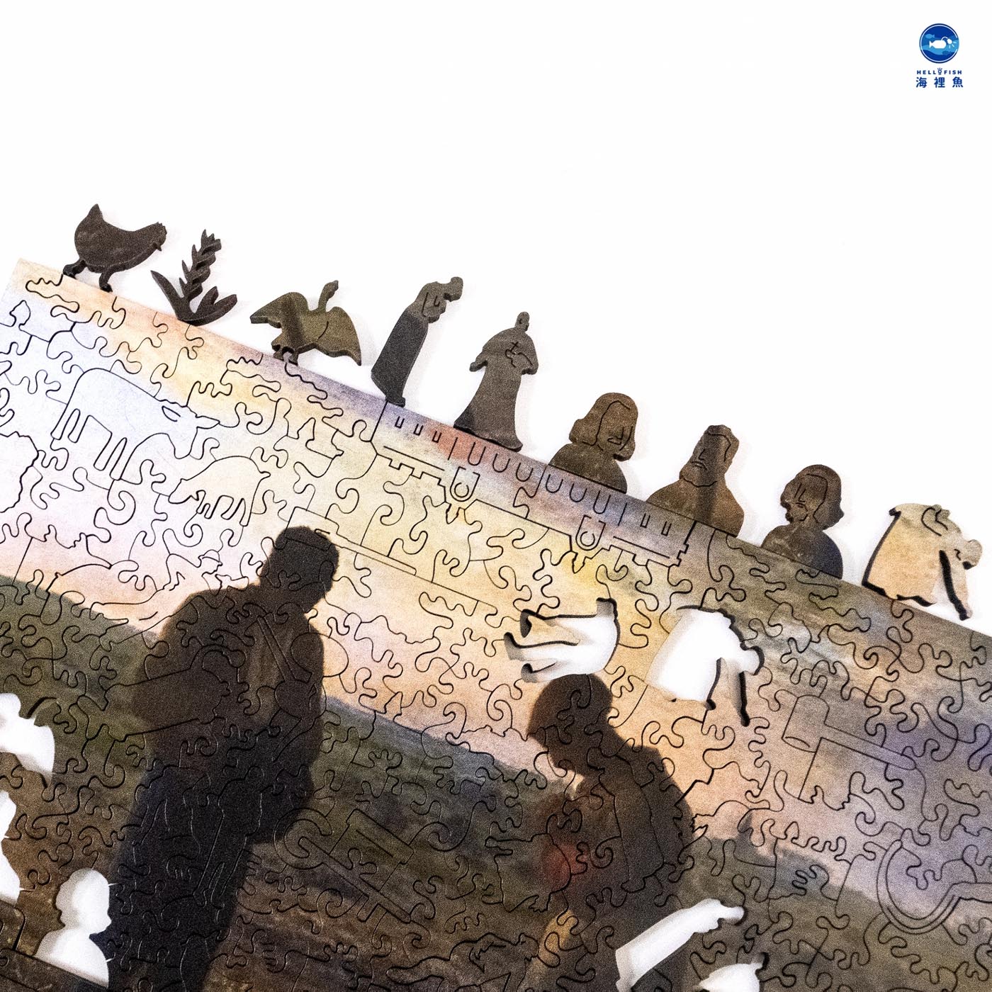 《名畫博物館》米勒雙面木質拼圖