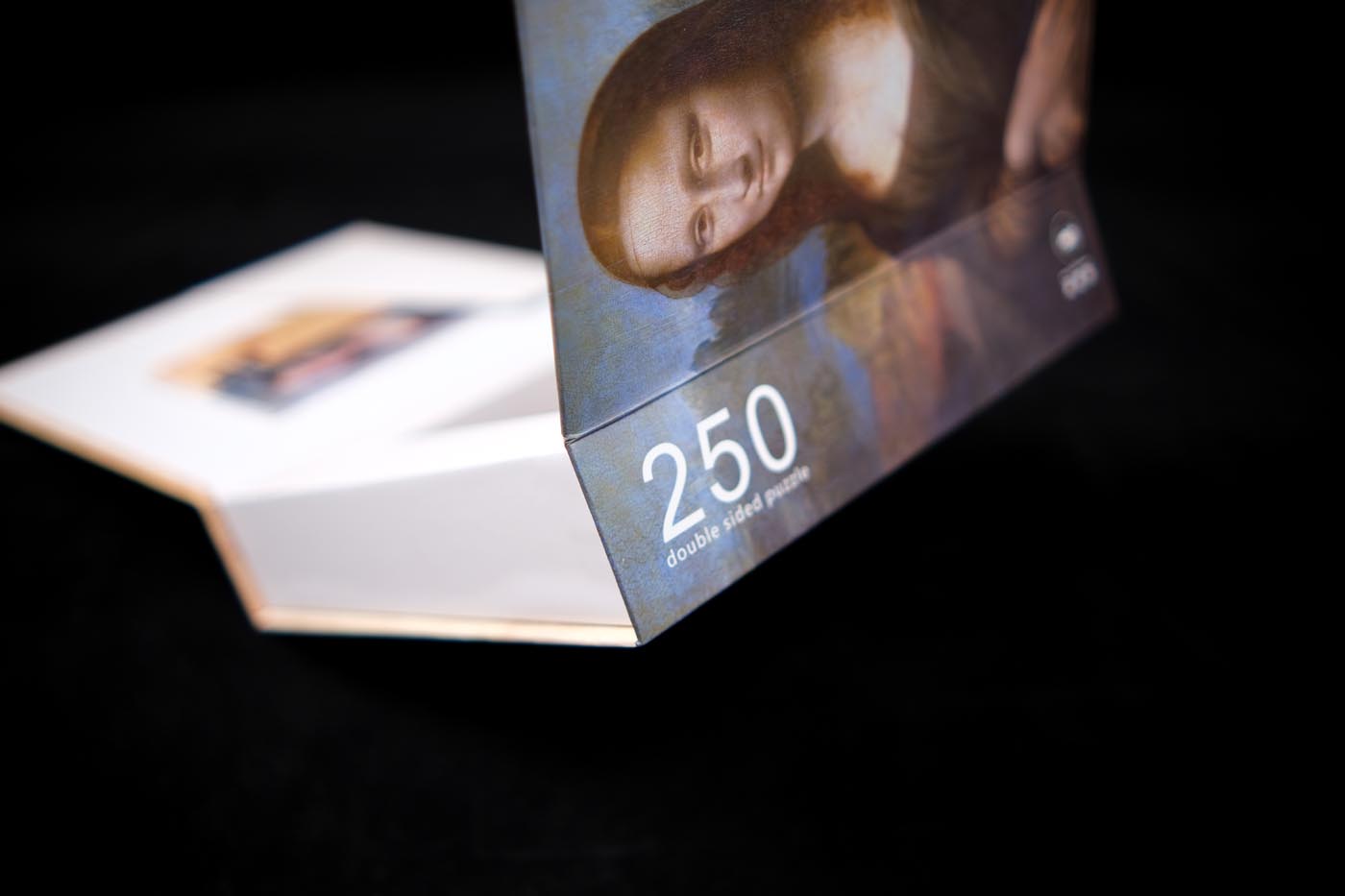 《名畫博物館》達文西雙面木質拼圖