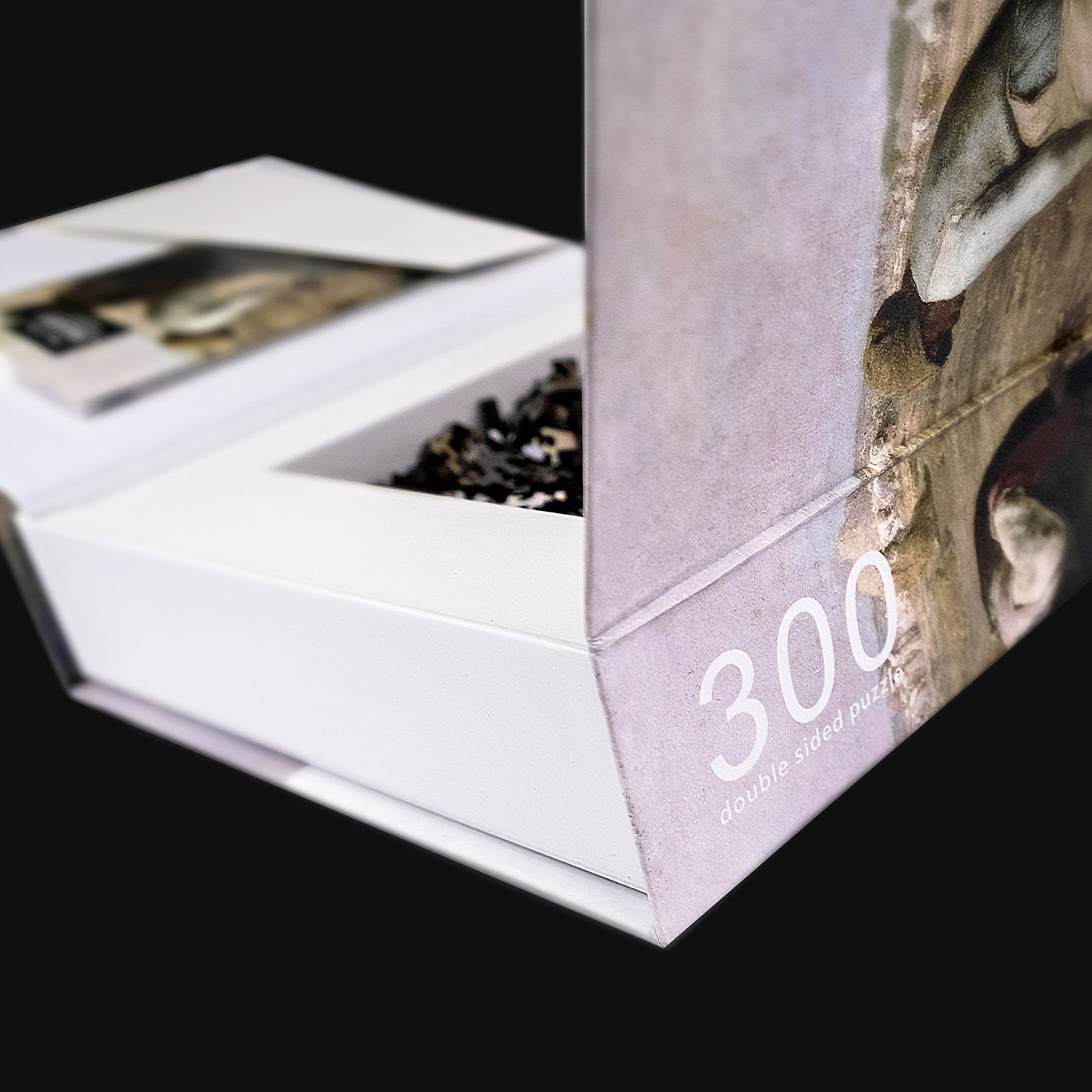 《名畫博物館》米勒雙面木質拼圖