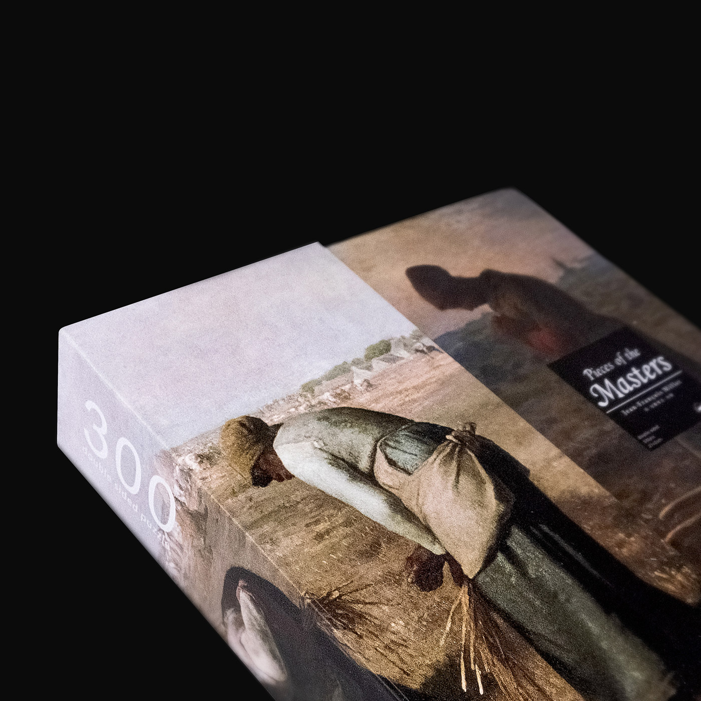 《名畫博物館》米勒雙面木質拼圖