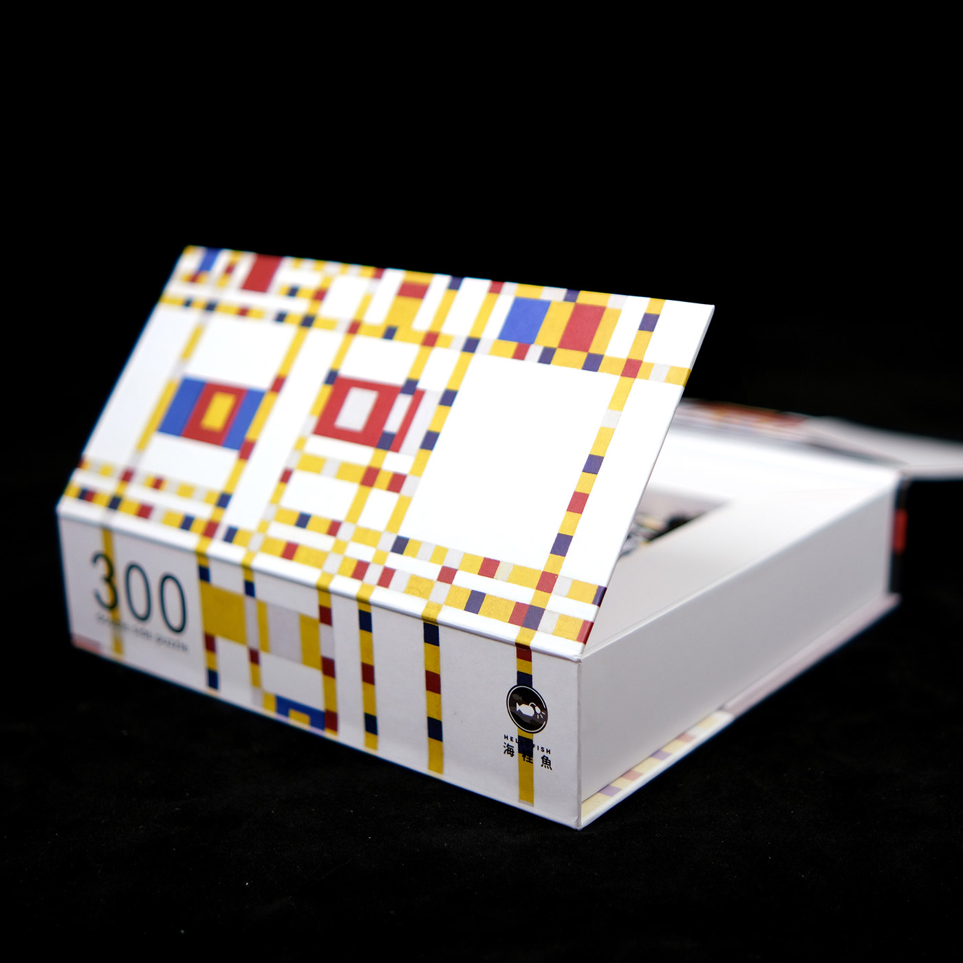 《名畫博物館》蒙德里安雙面木質拼圖