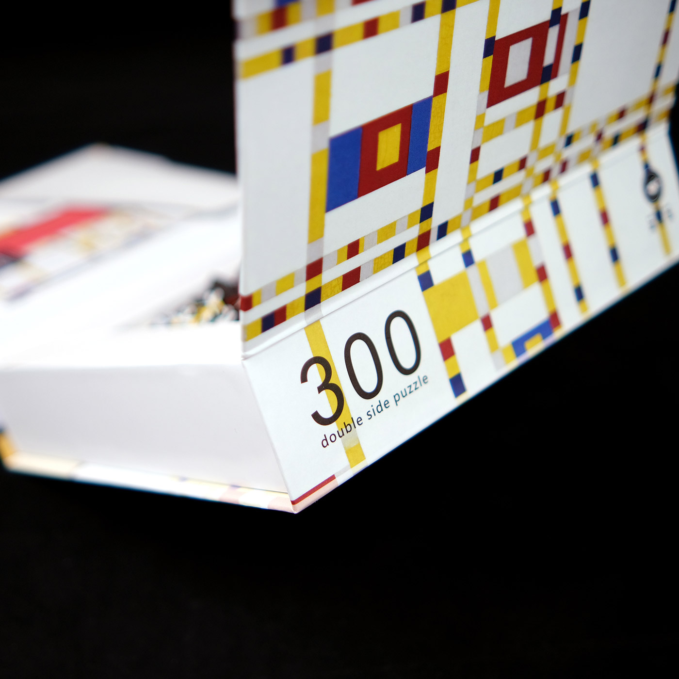 《名畫博物館》蒙德里安雙面木質拼圖