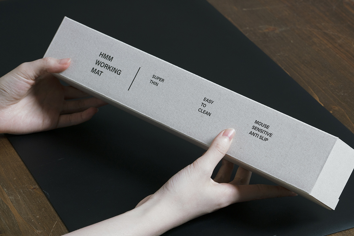 hmm 工作墊外包裝