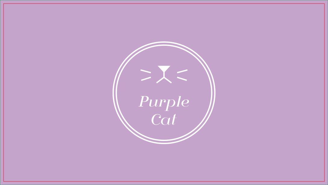 Purple Cat 品牌LOGO設計